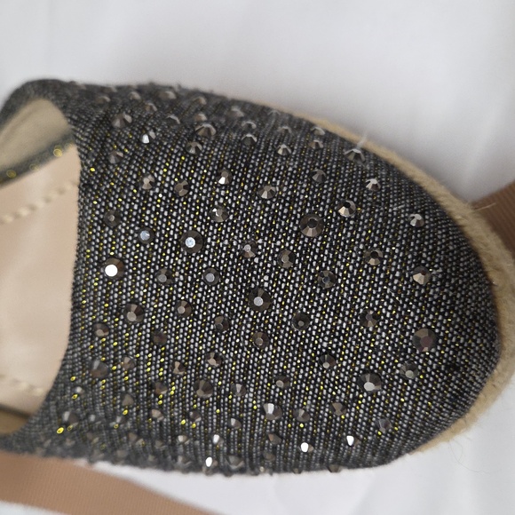 Elegant Brown Wedge Espadrilles - Picture 2 of 5